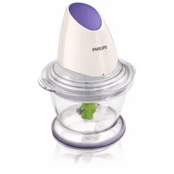 Hachoir Philips 1L 500W Blanc Économique - HR1397/10