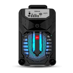 Haut Parleur Bluetooth 15W Avec Micro Filaire ZQS-6142 - Noir