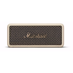 Haut parleur Bluetooth Marshall EMBERTON Cream - Fréquence 60-20 kHz - Commandes de basse et d'aigus réglables - Niveau Max d ...