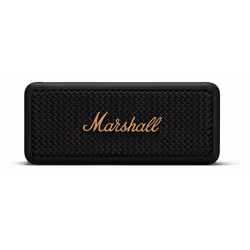 Haut parleur Bluetooth Marshall EMBERTON Cream - Fréquence 60-20 kHz - Commandes de basse et d'aigus réglables - Niveau Max de pression Acoustique 87dB @1m - Structure en bois - 2x Amplificateurs 10W classe D - Connectivité: Bluetooth 5.0