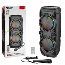 Haut Parleur Bluetooth ZQS 8229 40W Avec Micro Noir