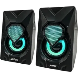 Haut Parleur Filaire JEDEL S-502 USB RGB - Noir
