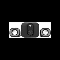 Haut Parleur Filaire SBOX SP-182 Stéréo 2.1 - Noir