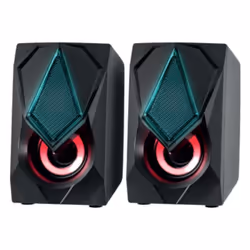 Haut Parleur STAR WAVE WS0123 - Connectivité: Filaire - Interface: USB - Puissance max: 6 Watts(2 x 3 watts) - Éclairage RGB  ...