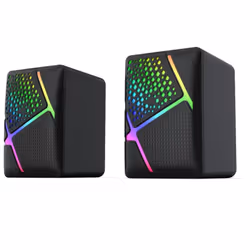 Haut Parleur STAR WAVE WS0123 - Connectivité: Filaire - Interface: USB - Puissance max: 6 Watts(2 x 3 watts) - Éclairage RGB ...