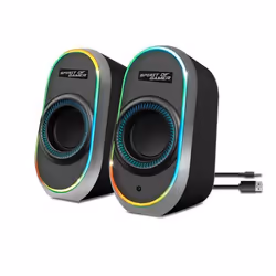 Haut-parleur Gamer Sans Fil SPIRIT OF GAMER Fanatic 500 RGB - Noir