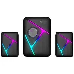 Haut Parleur Gaming Bluetooth Xtrike ME SK-610 RGB Noir