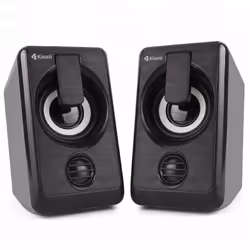 Haut Parleur Kisonli L1010 Noir - Puissance: 3 W x 2 - Connectivité: USB 2.0 - Réponse en fréquence : 20Hz-18KHz - Alimentati ...
