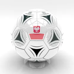 HAUT PARLEUR PLATINET / GLOSNIK BLEUTOOTH FOOTBALL DRAPEAU POLANAIS
