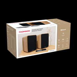 Haut Parleur RÉSIDENTIELLE THOMSON COSY WS602DUO / 100W / En Bois clair