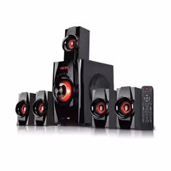 Haut parleur Sans Fil GOLD SOUND GS-3901 LED - Connectivite: Sans Fil (Bluetooth) - Puissance: 20 Watts + 5 x 5 Watts - Taill ...