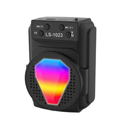 Haut-parleur Sans Fil LS-1023 Lumineux - Noir