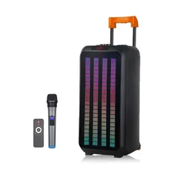 Haut parleur Sans Fil NDR 1098 RGB - Noir