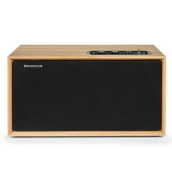 Thomson WS502 ensemble audio pour la maison Système micro audio domestique Noir, Bois