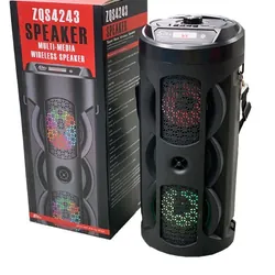 Haut Parleur Sans Fil ZQS 4243 Avec Telecommande - Noir