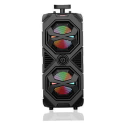 Haut Parleur Sans Fil ZQS 8212 Rechargeable Avec Télécommande - Noir