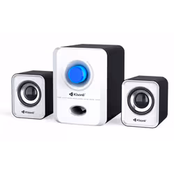 Haut-Parleur USB - Sortie: 3W x 2 - Subwoofer 5W - Impédance 4Ω - Réponse en fréquence: 20Hz-18kHz - Interface : USB 2.0 et 3 ...