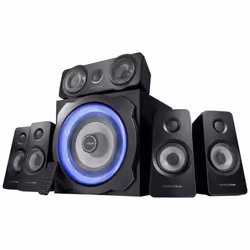 Haut-parleurs Filaire TRUST GXT 658 Tytan Surround 5.1 - Noir
