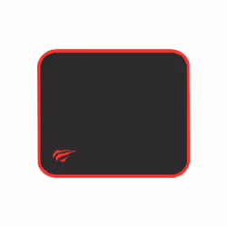 Havit HV-MP839, Noir, Rouge, Monochromatique, Tapis de souris de jeu