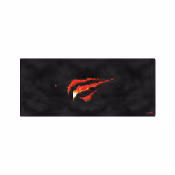 Havit HV-MP861, Noir, Rouge, Image, Tapis de souris de jeu