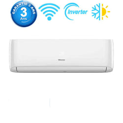 Hisense Climatiseur Tropicalisé Inverter 24000 BTU Chaud Froid Blanc