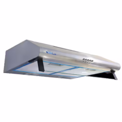 Hotte Aspirateur Biolux HA 60 EX - Débit d’air 300M³/H - 2 filtres à graisse lavables en aluminium - Eclairage efficace - 3 v ...