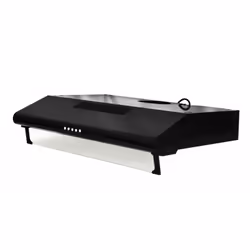 Hotte Casquette FRANCO - Largeur: 90 cm - 3 vitesses - Débit : 280 m3/h - Double moteur - Filtre charbon pour le recyclage de ...