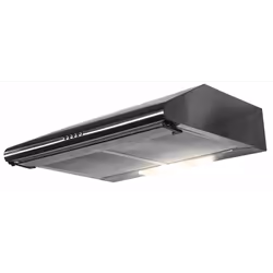 Hotte casquette Orient  - Puissance moteur: 2 x 95 W - Puissance lampe: 2 x 15 W - 2 filtres métalliques lavables : avec band ...