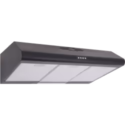Hotte Casquette SEG Largeur: 90 cm - 3 vitesses - Puissance: 110 W - Débit: 280 m3/h - Nombre de lampe: 1 - Puissance des éc ...