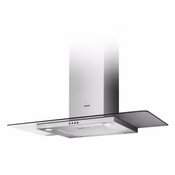 Hotte Décorative 90 cm Focus- Afficheur: numérique- Nombre de vitesses: 3 vitesses + 1 turbo- Touches souples- Débit: 1100 m3 ...