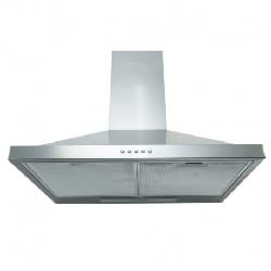 Hotte cheminée pyramidale Orient 60cm - Inox (OH-PYRAMIDE-60X)