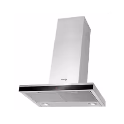 Hotte Décorative FAGOR - Largeur: 60 cm - Débit d'aspiration d'air: 683 M3/H - Nombre de Vitesse: 4 vitesses - 2 Filtres en a ...