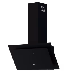Hotte design INFINITY 90 cm Verre Noir AGW3009-90B