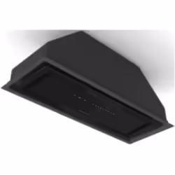 Hotte Encastrable PREMIUM Noir LAICA.80B02, discrète et performante, débit d'air de 850 M3/h, 5 vitesses, contrôle tactile av ...