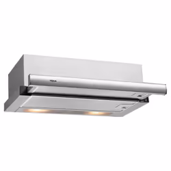 Teka Hotte Aspirante - 60 cm - Panneau de commandes mécaniques - Face avant en Inox amovible et remplaçable - Classe d'effica ...