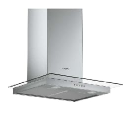 Hotte Murale BOSCH Clear Glass 90 Cm - Acier Inoxydable (DWG66CD50Z)
