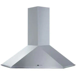Hotte murale d'angle SILVERLINE 100cm Inox 3180