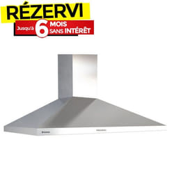 Hotte Pyramidale HOOVER HCH6MXHT 60cm - Inox
