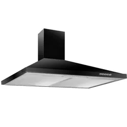 Hotte Pyramidale SEG ECO-GUSTO-90BL 90 cm Noir