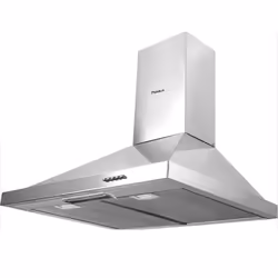 Hotte Pyramide Biolux HA60PX - Largeur : 60 Cm  - Nombre de vitesse : 3 - Filtre en aluminium  - Eclairage led moderne - Faci ...