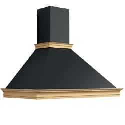 Hotte Rustique Premium 60Cm Noir