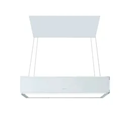 Hotte Suspendue Silverline 4390.2 120 cm Blanc 765 m³/h