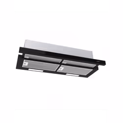 Modèle : Tirroir - Vitesse : 650 m³/h - Couleur : Noir - Nombre de vitesses : 03 - Éclairage : LED - Débit : max 650 m³/h - N ...