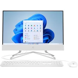 HP 22-dd2002nk Intel® Core™ i3 i3-1215U 21.5" 4 Go 256 Go SSD Windows 11 Home Blanc