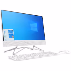 HP 22-df1005nk Intel® Core™ i3 21.5" Écran tactile 4 Go 256 Go SSD Windows 10 Home Blanc