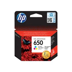 HP 650 cartouche d'encreOriginal Cyan, Magenta, Jaune