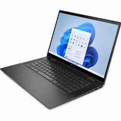 HP ENVY x360 15-ew0001nk Hybride (2-en-1) 15.6" Écran tactile Full HD i7-1260P 16 Go 512 Go SSD Windows 11 Home Noir