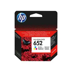 HP F6V24A CMY Mürekkep Kartuş (652) cartouche d'encreOriginal Noir, Cyan, Jaune