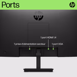 HP P22v G5 écran plat de PC 21.4" Full HD Noir - Vue supplémentaire 11