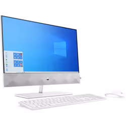 HP Pavilion 24-k1001nk 23.8" Écran tactile 8 Go 1 To HDD NVIDIA GeForce MX350 Windows 10 Home Blanc